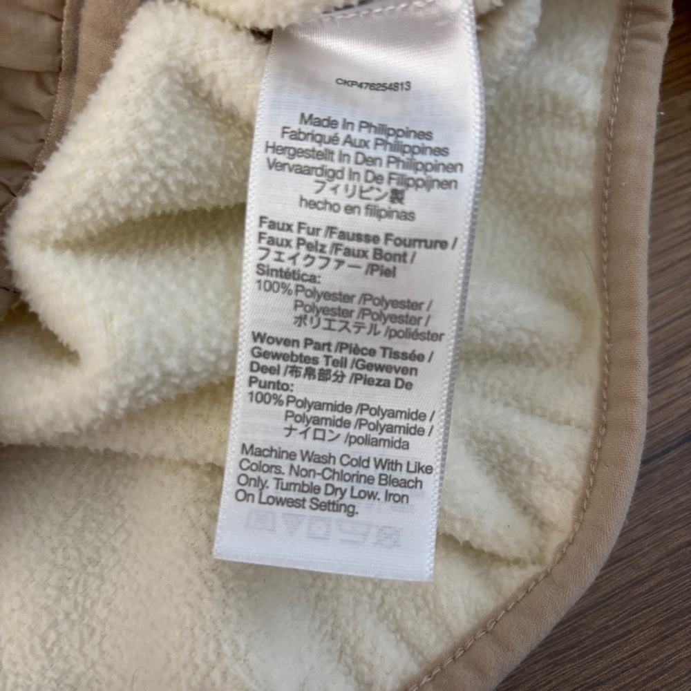 Madewell MWL Drapey Sherpa Buick Jacket Antique Cream - Picture 8 of 12